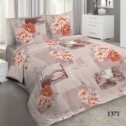 Комплект постельного белья, Бязь Letto, 1,5-сп, B206, наволочка 70х70 (2шт)